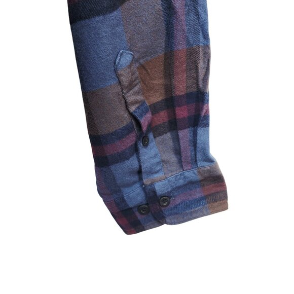 Mens Dubinik Customized Version Plaid Flannel Shirt Size 4XL - Picture 9 of 9
